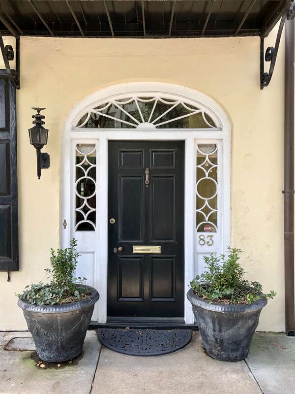 Rainbow Row, South of Broad, Charleston, SC