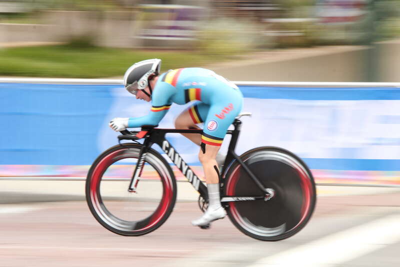 The world has come to Richmond. Welcome! Bienvenidos! Willkommen!
www.richmond2015.com

2015 UCI Road World Championships, Women's junior time trial, in Richmond, United States