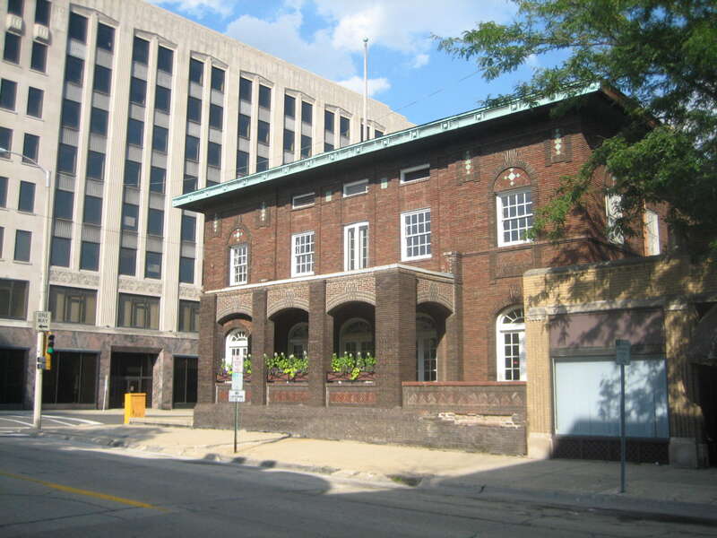Rockford Elk's Lodge #64, 210 W. Jefferson, Rockford, Illinois. U.S. National Register of Historic Places.