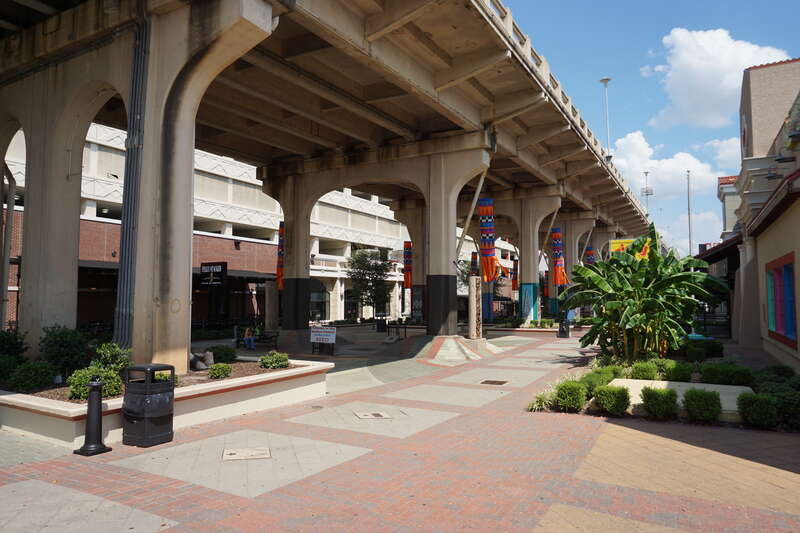 The RedRiver District in Shreveport, Louisiana (United States).