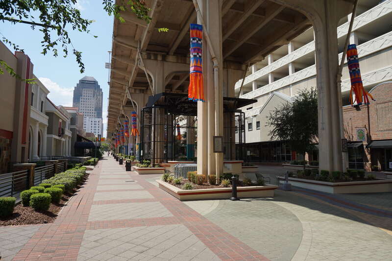 The RedRiver District in Shreveport, Louisiana (United States).