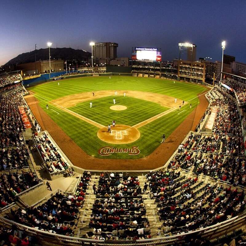 Southwest University Park, home of the El Paso Chihuahuas minor league baseball team of the Pacific Coast League