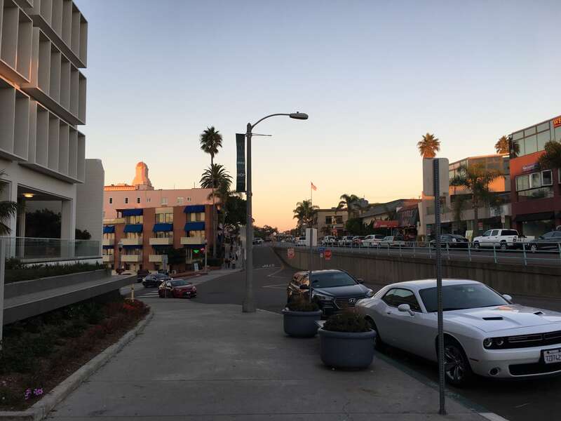 Streets in La Jolla