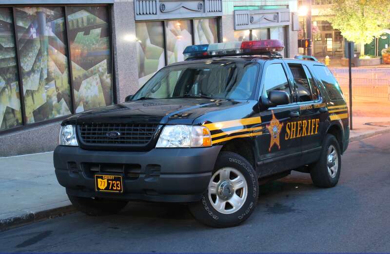 Seen perfoming security for the Gay Games 9 Marathon in Akron Ohio