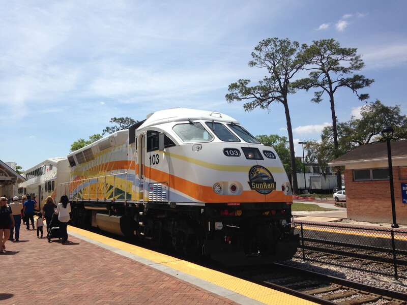 SunRail in Winter Park