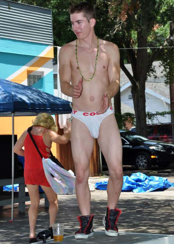 St Pete Pride Festival - &quot;People watching&quot;  Held this weekend St Pete Pride had a night parade Saturday evening and this Pride Festival Sunday along Central Ave.  The morning started off with some wicked thunderstorms and torrential rain, but by noon
