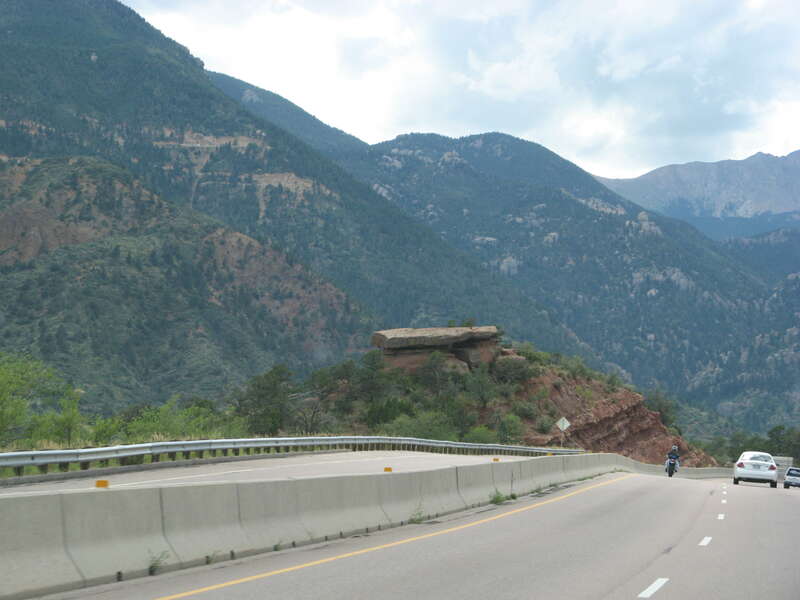 The Rockies near Colorado Springs
