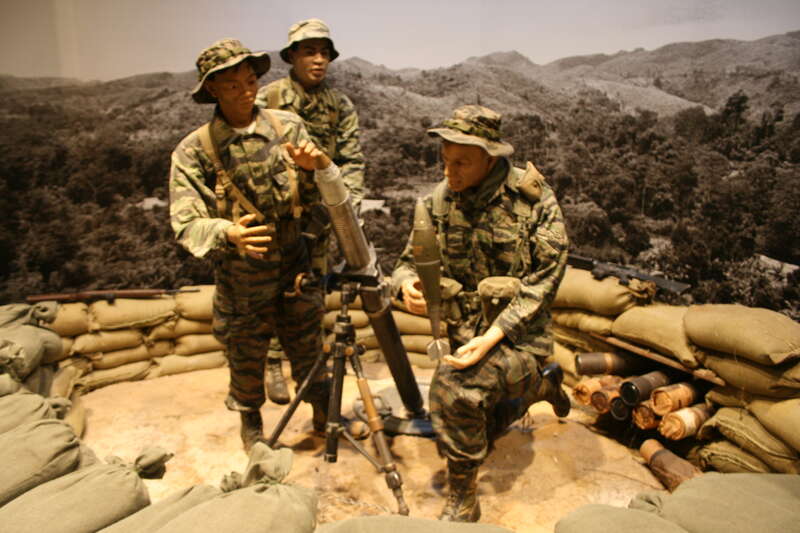 Airborne and Special Operations Museum, Fayetteville, North Carolina. Complete indexed photo collection at WorldHistoryPics.com.
