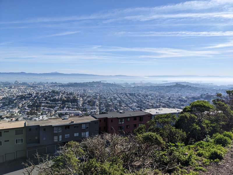 View from Twin Peaks, San Francisco