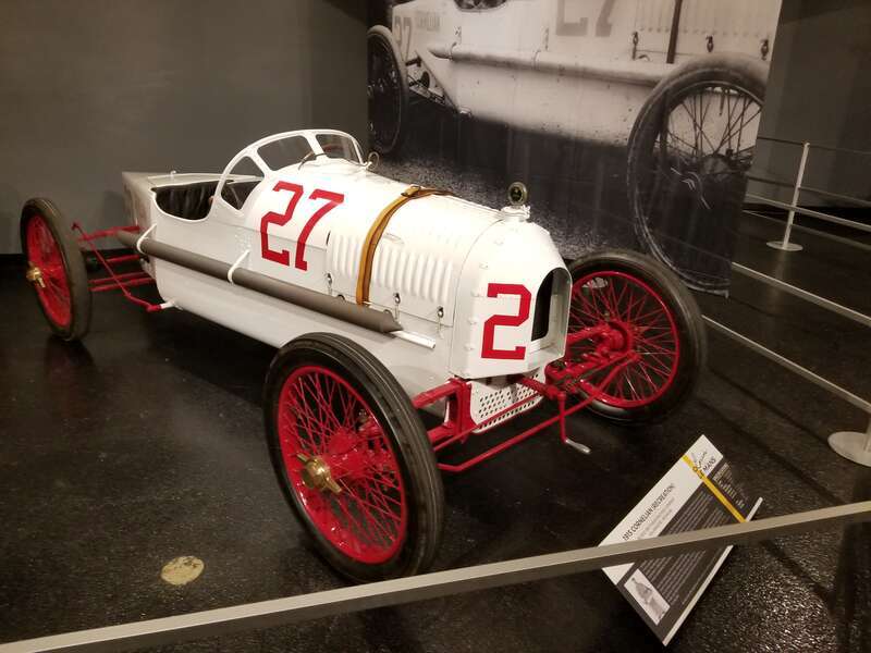 Replica of a 1915 Cornelian at the National Corvette Museum in Bowling Green, KY.