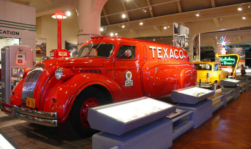 1939 Dodge Airflow Texaco tanker truck at the Henry Ford Museum.