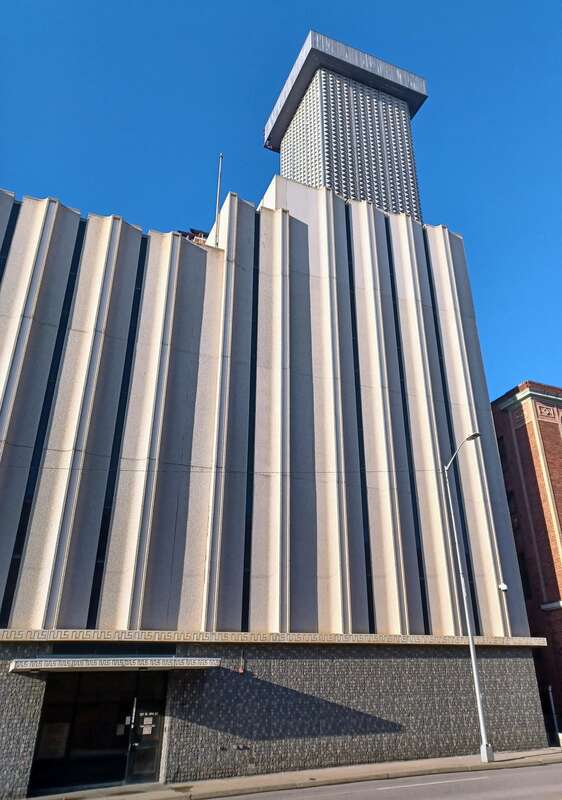 221 W 4th St, Pueblo, CO - entrance and tower