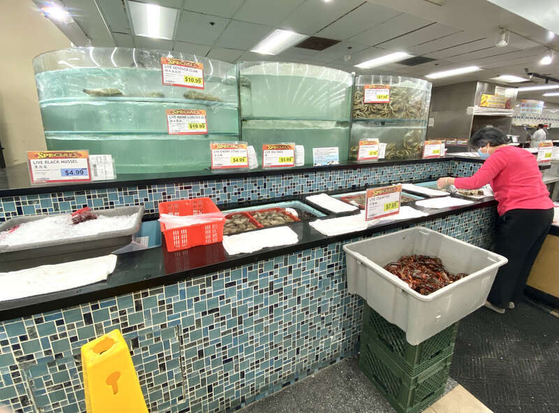 99 Ranch Market  (Chinese supermarket) at Newark, California