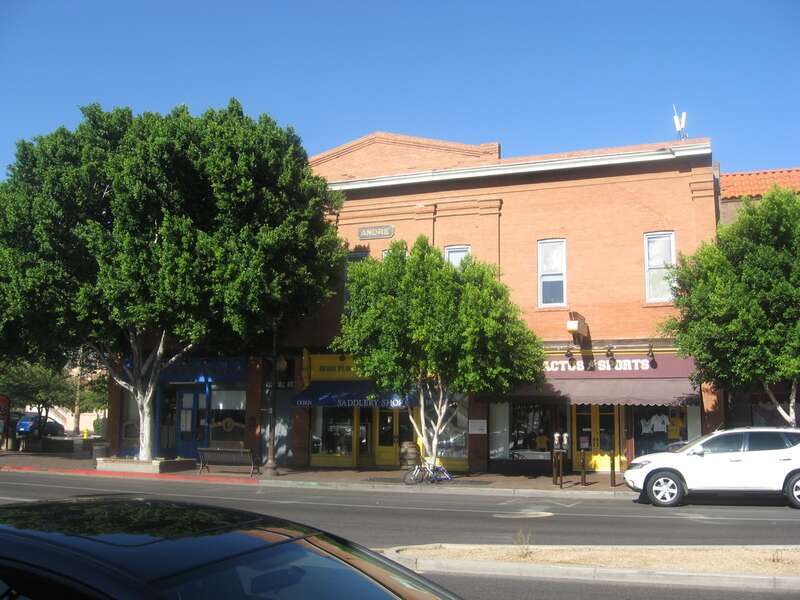 Built in 1899, this building has been used commercially ever since. For 30 years, it held the Tempe Post Office. It has also been home to a Masonic Lodge and now an Irish Restaurant. It was added to the National Register of Historic Places in 1979.