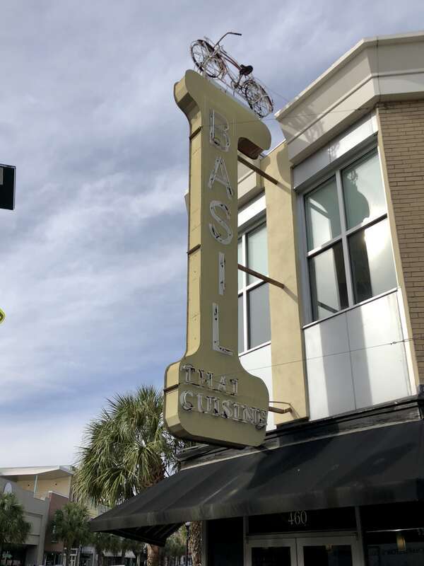 Basil Sign, Charleston, SC