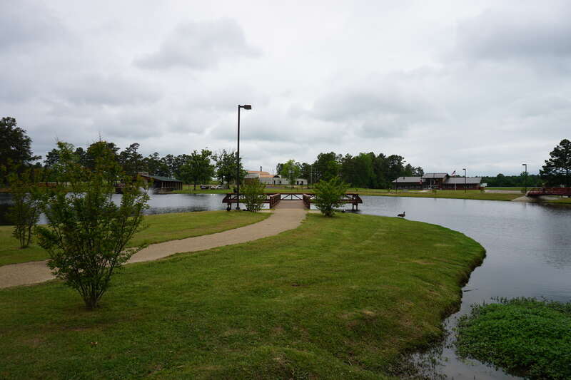 Lake Dieffenbacher at Bobby Ferguson Park in Texarkana, Arkansas (United States).