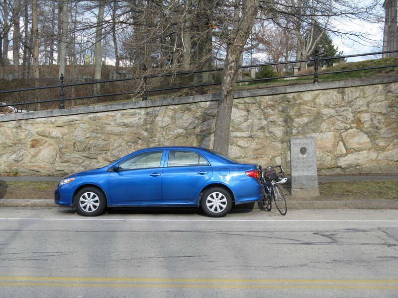 Boston to Plymouth Milestone, Hingham Massachusetts