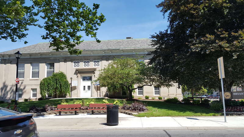 Bryant Branch Library, Dearborn, Michigan (named for  Katherine Wright Bryant, sister-in-law of Clara Bryant Ford. It was formerly the main library before construction of the Henry Ford Centennial Library [1])
