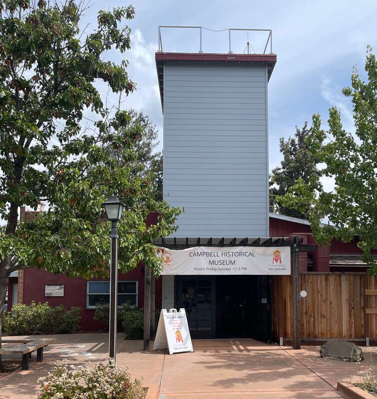 Campbell Historical Museum in Campbell, California, USA.