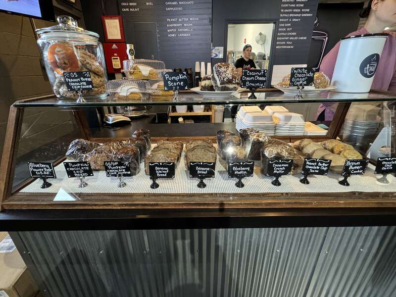 Pastries at Coffeehouse Five, Greenwood, Indiana