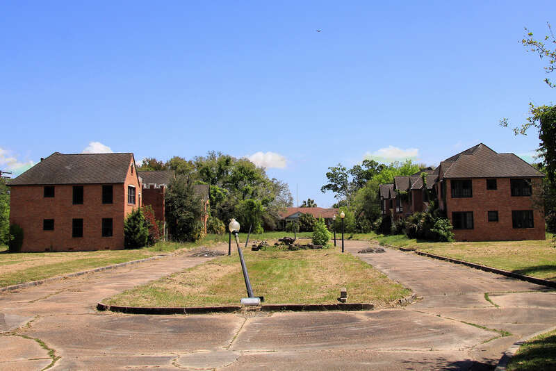 The apartments at Eddingston Court in Port Arthur, Texas, United States.