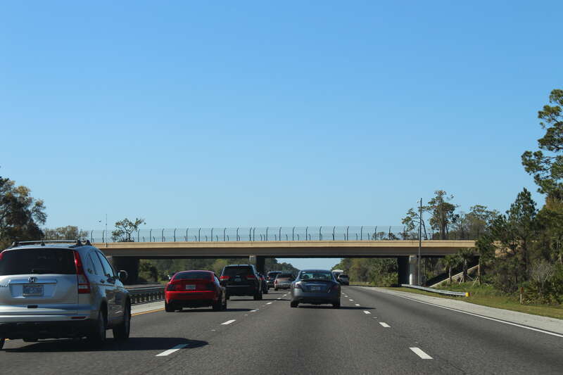Florida I95nb Palm Coast Parkway Overpass, Palm Coast, Flagler County, Florida