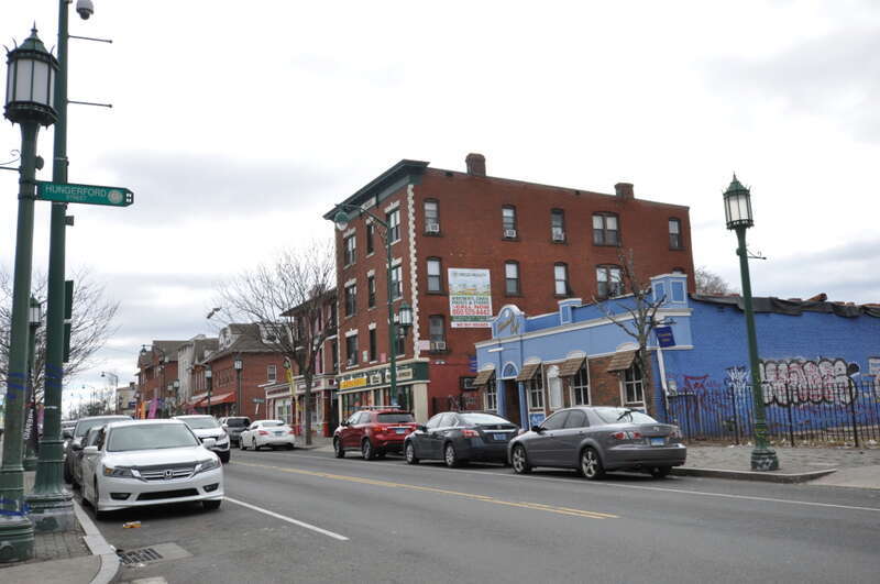 Frog Hollow, Hartford, Connecticut.