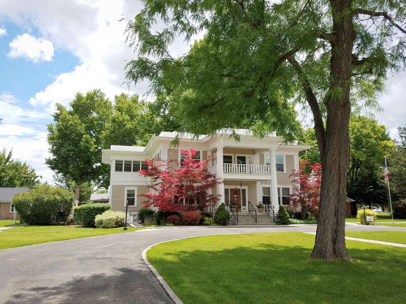 The Neoclassical style Henry W. Dorman House was constructed in 1910 and is listed on the National Register of Historic Places.