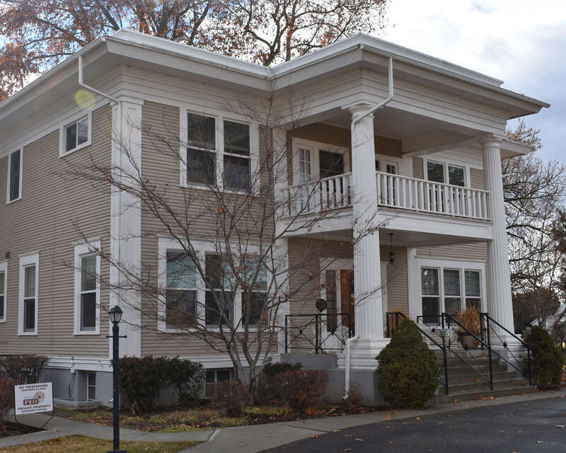The Henry W. and Ida Frost Dorman House (1910) in Caldwell, Idaho, is listed on the National Register of Historic Places.