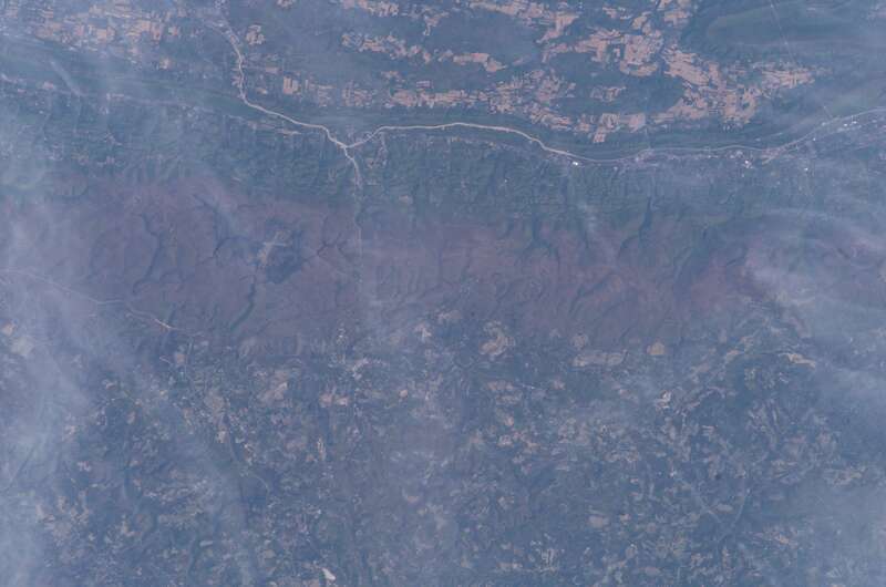 View of Pennsylvania taken during ISS Expedition 11.