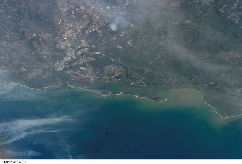View of South Carolina taken during ISS Expedition 14.