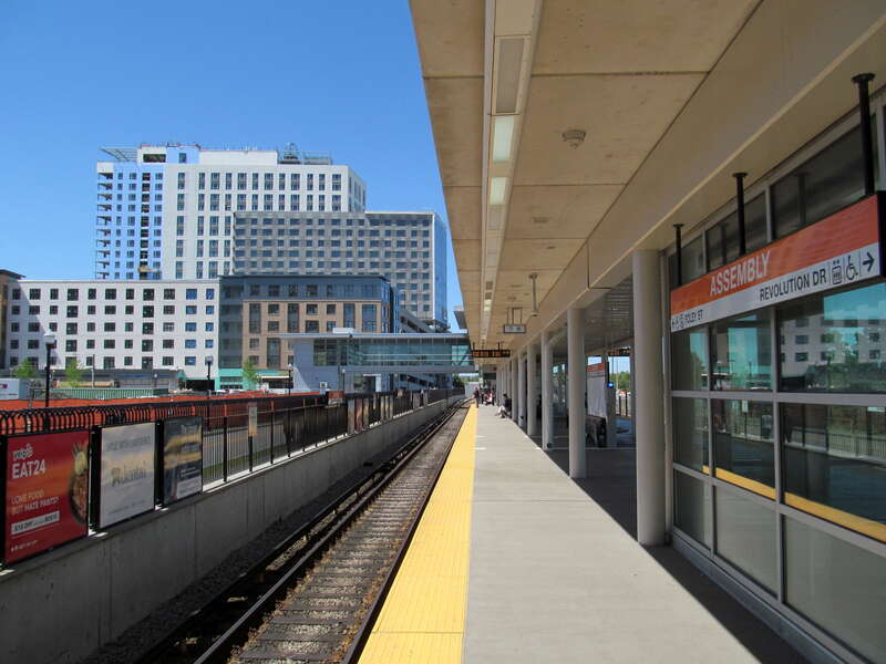 Assembly station in June 2017