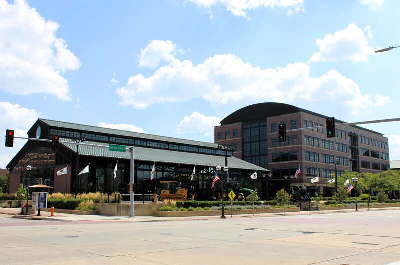 John Deere Pavilion in downtown Moline, Illinois.