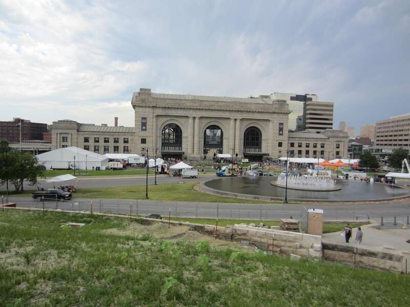 KC Union station. We're right in the middle.