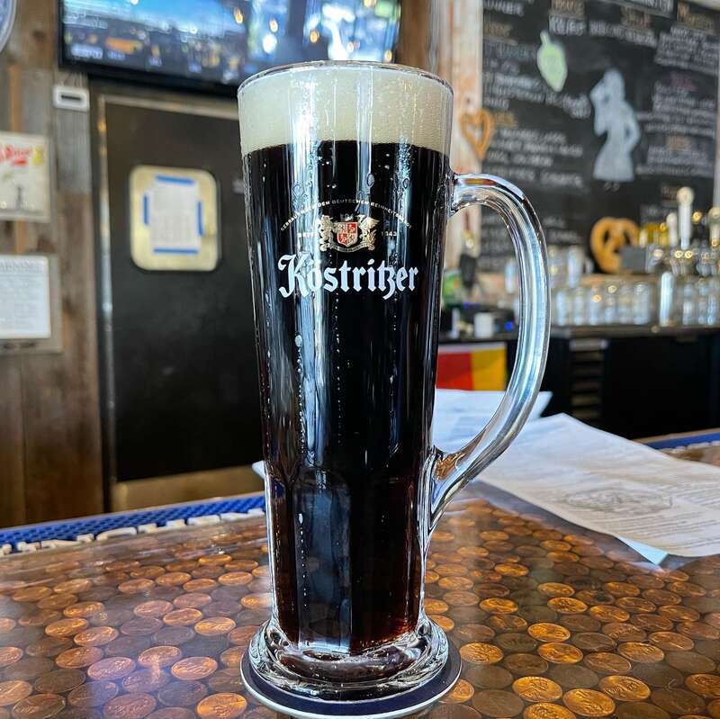 Köstritzer, Kathrin's Biergarten, Rocklin, California.