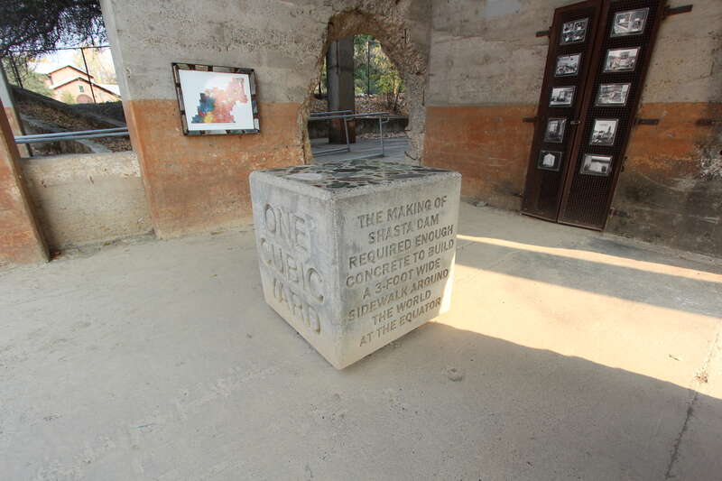 The Kutras Aggregate plant that supplied concrete to the Shasta Dam.