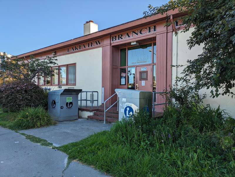 Oakland Public Library Lakeview Branch.