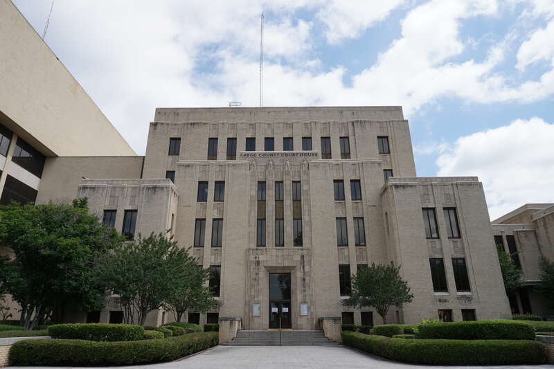 The Gregg County Courthouse in Longview, Texas (United States).