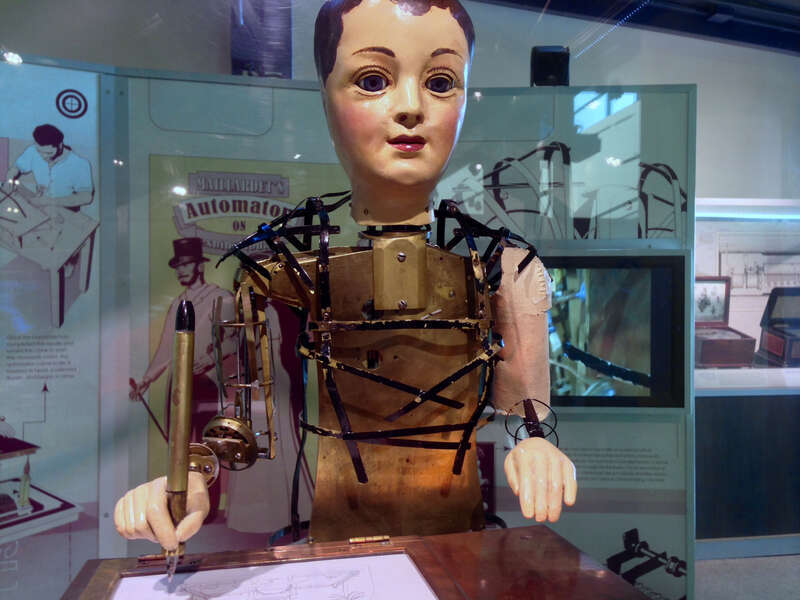 Maillardet's automaton at the Franklin Institute