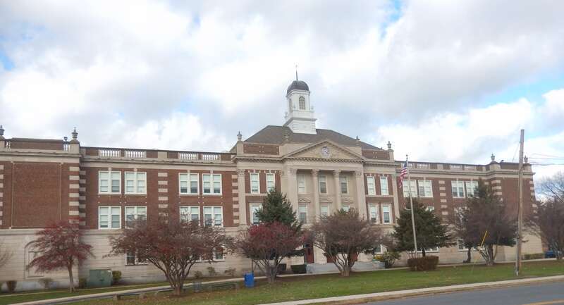 Mamaroneck High School, Boston Post Road building (former Junior High School), built in 1926, Mamaroneck Union Free School District, Mamaroneck, NY