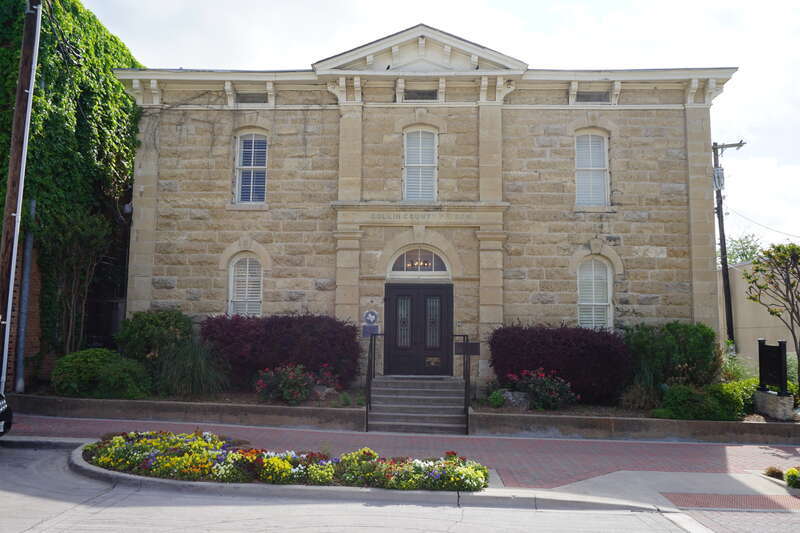The Historic Collin County Prison in McKinney, Texas (United States).