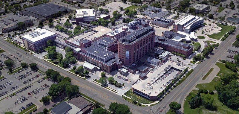 Campus of Mercy Medical Center, Cedar Rapids Iowa