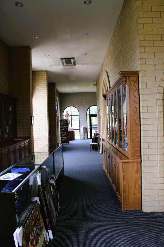 The narthex in Mother of God Cathedral, Southfield, Michigan.