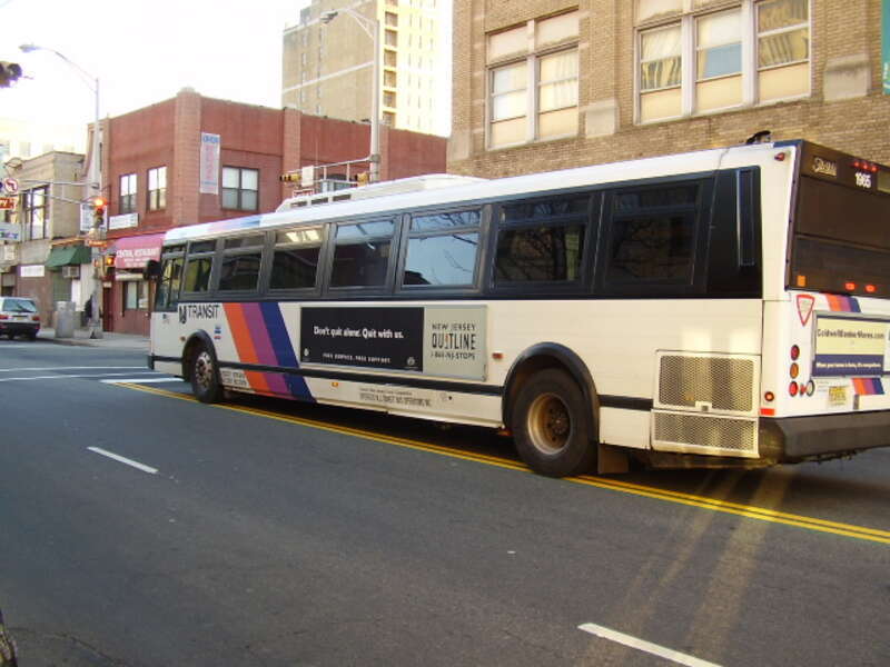 Flxible Metro-D on Central Avenue in Newark