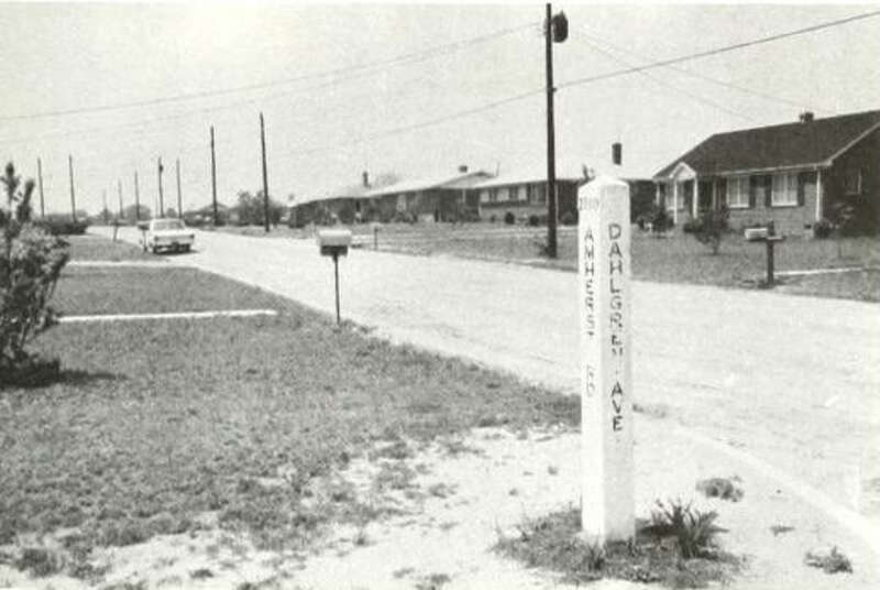 Dahlgren Avenue &amp;amp; Amherst Road, Rocky Mount, NC 

(http://digital.ncdcr.gov/u?/p249901coll22,66678)