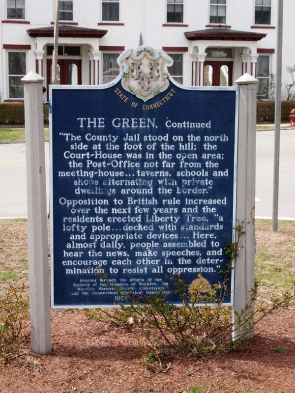 Connecticut - New London County - Norwich
National Register of Historic Places #73001951 NRIS
2011 April 22 at the Green, view SW

edit: resize