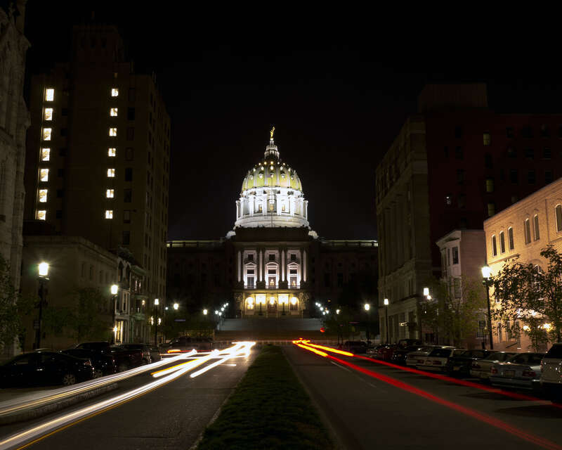 Pennsylvania State Capitol Complex, Bounded by 3rd and 7th, North and Walnut Streets Harrisburg