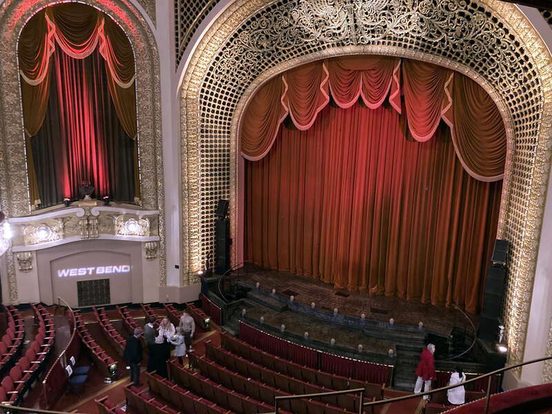 The interior of the Pabst Theater in Milwaukee, Wisconsin (United States).