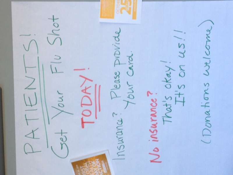 The event was part of the Article 25' Global Day of Action for the Right to Health.

Join Article 25 by signing up at join25.org/oct25/