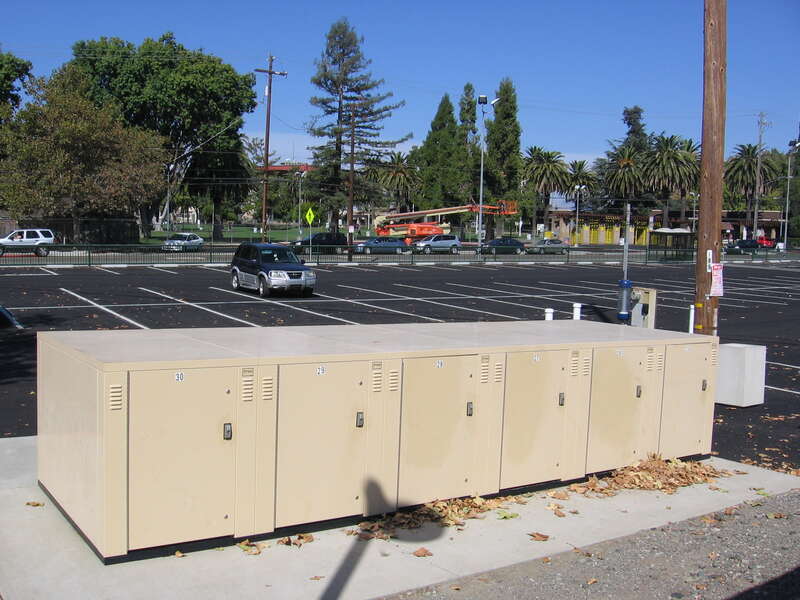 The Pleasanton (ACE station) in Pleasanton, California, USA.